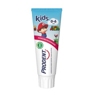 Prodent Prodent - Junior - Tandpasta - Aardbeiensmaak - Super Mario - 0/6 jaar - 75ml
