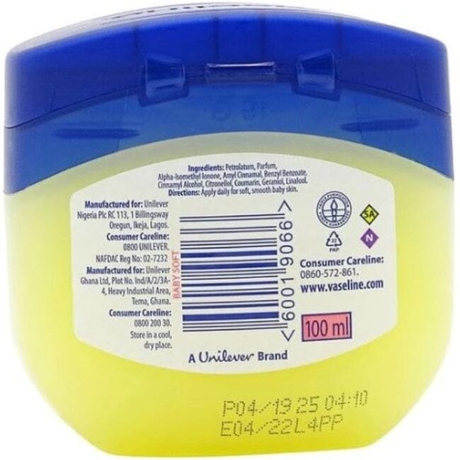 Vaseline - Beschermende Gelei - Gentle - 100ml