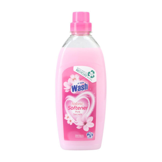 At home Wash At Home - Wasverzachter - Pink Secrets – 750 ml – 24 Wasbeurten