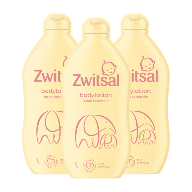 Zwitsal Zwitsal - Bodylotion - 3 x 400ml