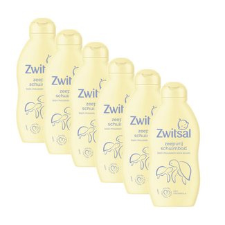 Zwitsal Zwitsal - Zeepvrij Schuimbad - 6 x 200 ml - Voordeelverpakking