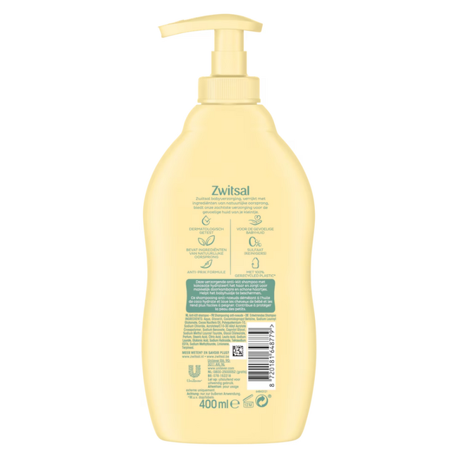 Zwitsal - Anti Klit Shampoo - 400ml