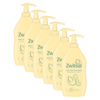 Zwitsal Zwitsal - Anti Klit Shampoo - 6 x 400ml - Voordeelverpakking