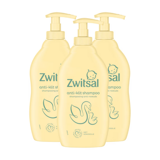 Zwitsal Zwitsal - Anti Klit Shampoo - 3 x 400ml - Voordeelpack