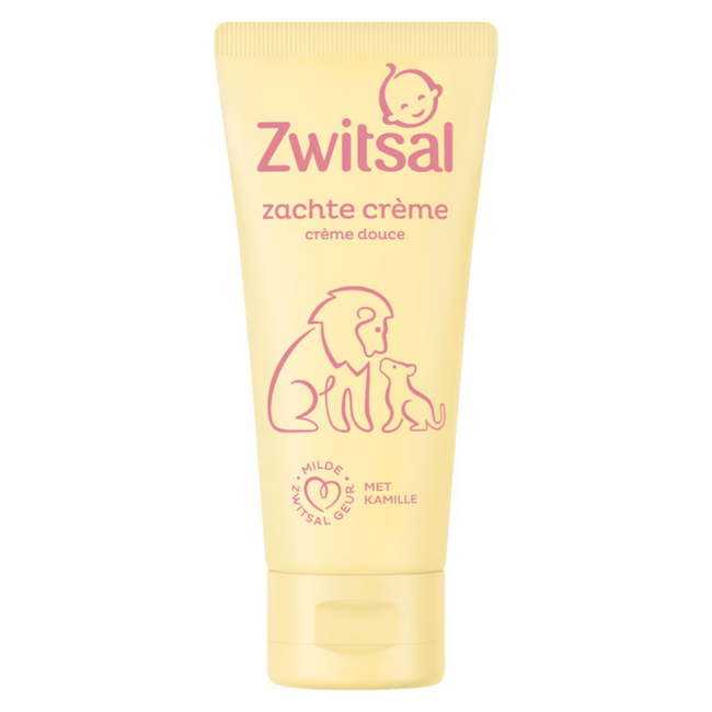Zwitsal - Zachte Creme - 6 x 100ml - Voordeelverpakking
