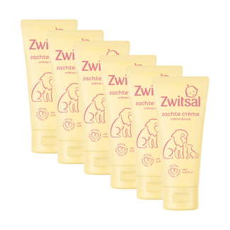 Zwitsal Zwitsal - Zachte Creme - 6 x 100ml - Voordeelverpakking