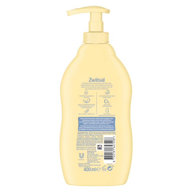 Zwitsal - Zeepvrije Wasgel - 400ml