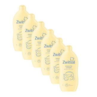Zwitsal Zwitsal - Zeepvrije Wasgel - 6 x 700ml - Voordeelverpakking