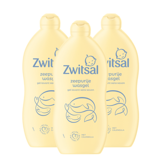 Zwitsal Zwitsal - Zeepvrije Wasgel - 3 x 700ml - Voordeelpack