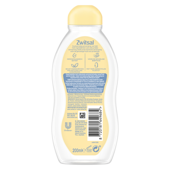 Zwitsal - Badolie - 200 ML
