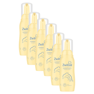 Zwitsal Zwitsal - Baby Wasschuim - Huidvriendelijk - 6 x 200ml - Voordeelverpakking