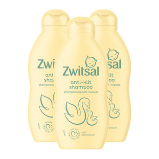 Zwitsal Zwitsal - Anti Klit Shampoo - 3 x 200ml - Voordeelpack