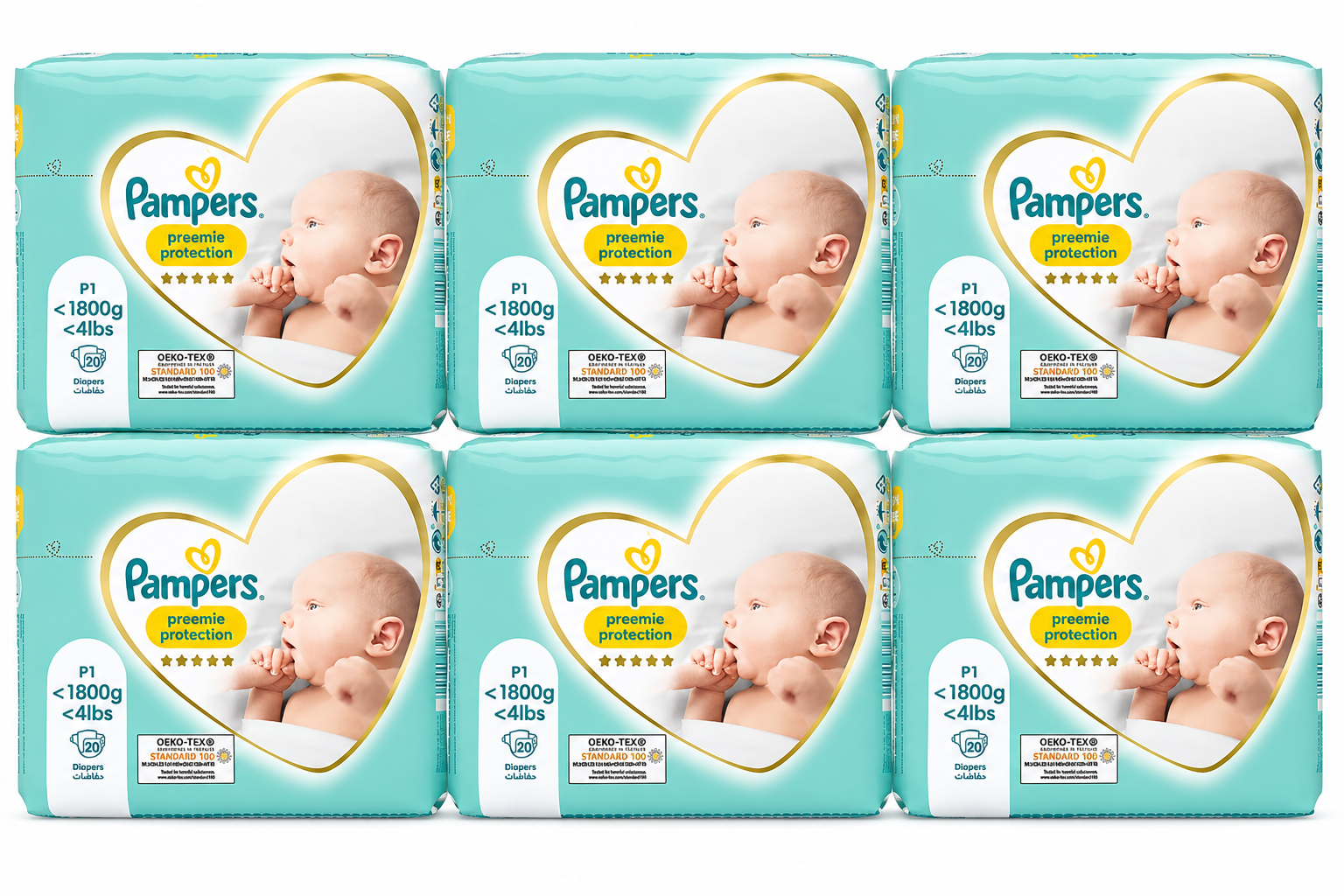 Pampers  Premium Protection - Maat P1 -