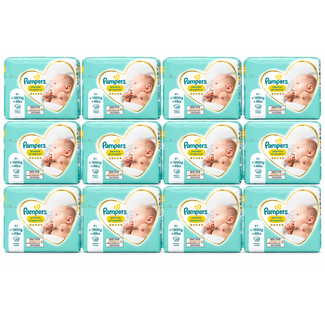 Pampers Pampers - Premium Protection - Maat P1 - <1800gr - Maandbox - 240 luiers  - Premature luiers
