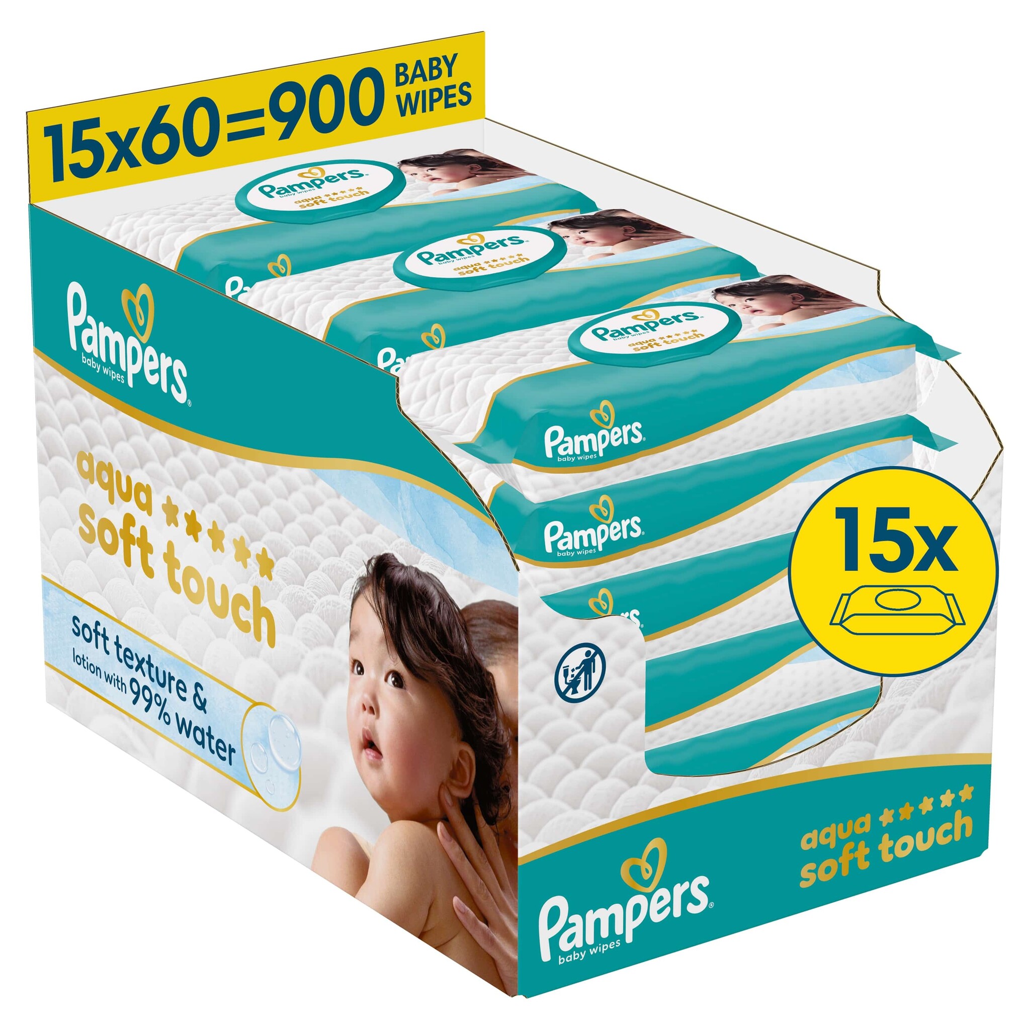 Pampers Aqua Soft Touch