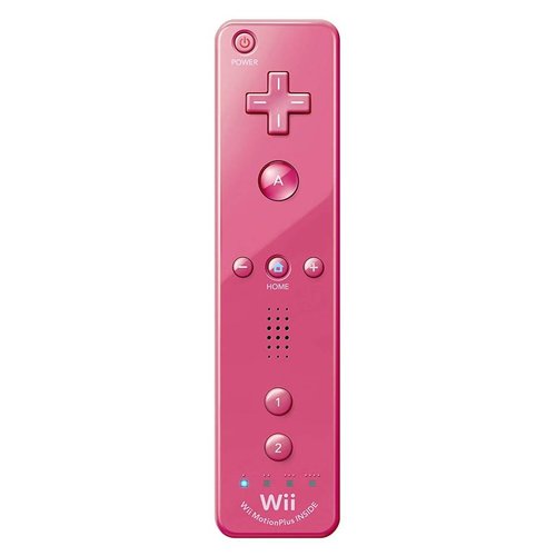 Nintendo Wii / Wii U Remote Motion Plus - Roze (Controller) Nintendo Wii / Wii U Remote Motion Plus - Roze (Controller)