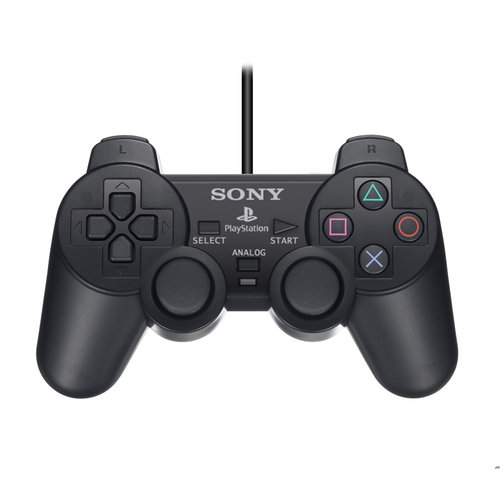 Sony Playstation 2 Dual Shock 2 controller - Zwart Sony Playstation 2 Dual Shock 2 controller - Zwart