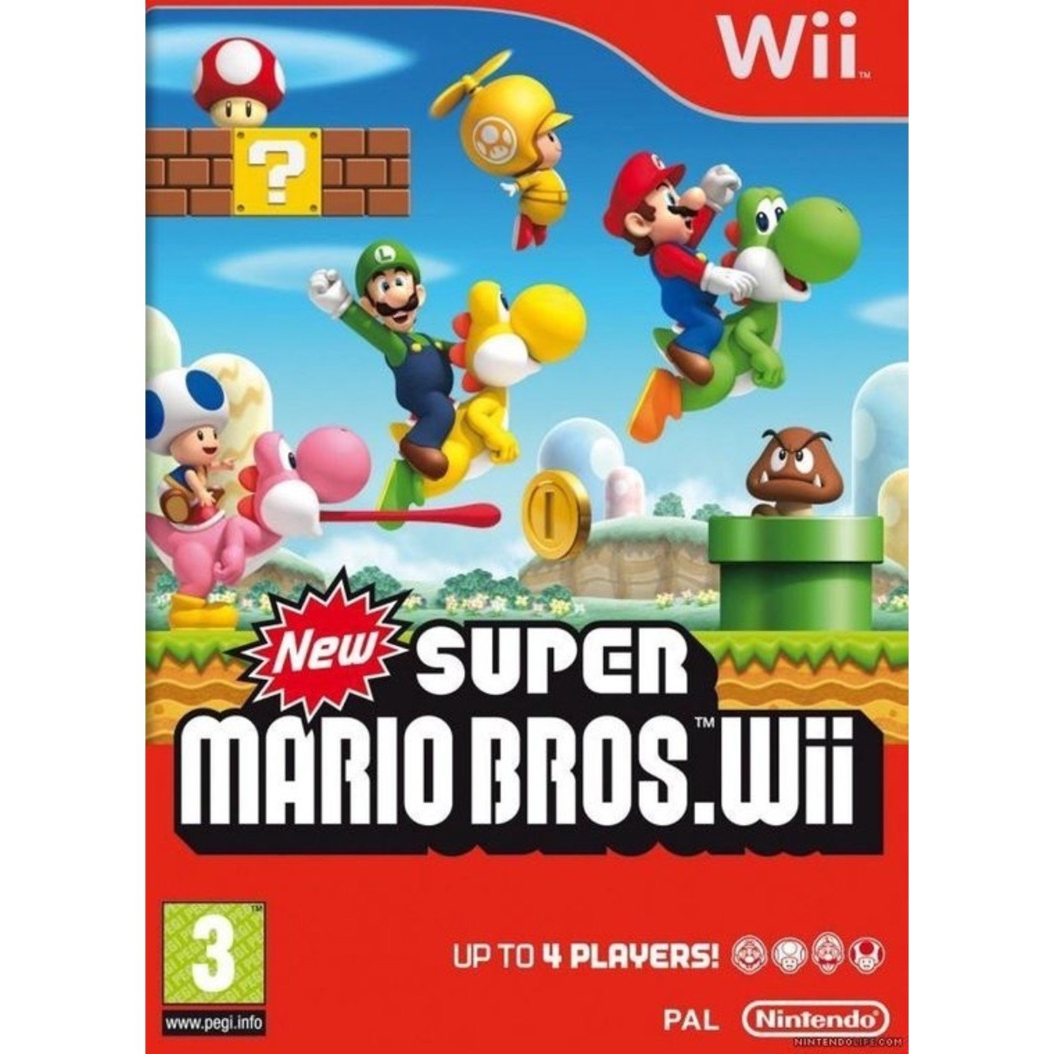 Eekhoorn verstoring heuvel New Super Mario Bros Wii voor de Nintendo Wii kopen bij Reway met garantie  - Reway.nl