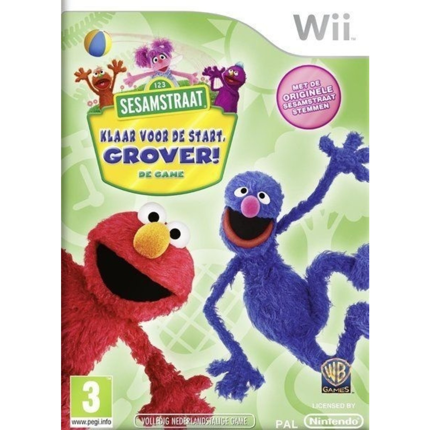 Noodlottig Verder Begraafplaats Sesamstraat Klaar Voor de Start Grover voor de Nintendo Wii kopen bij Reway  met garantie - Reway.nl