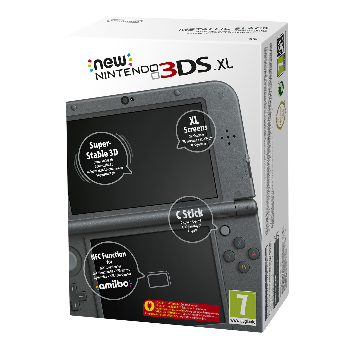 Kardinaal oppervlakkig Ineenstorting New Nintendo 3DS XL - Zwart / Metallic Black (in doos) met garantie -  Reway.nl