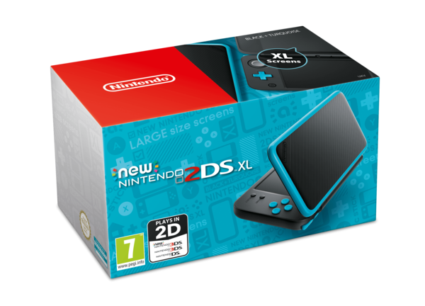 New Nintendo 2ds Xl Zwart Turquoise In Doos Met Garantie Reway Nl