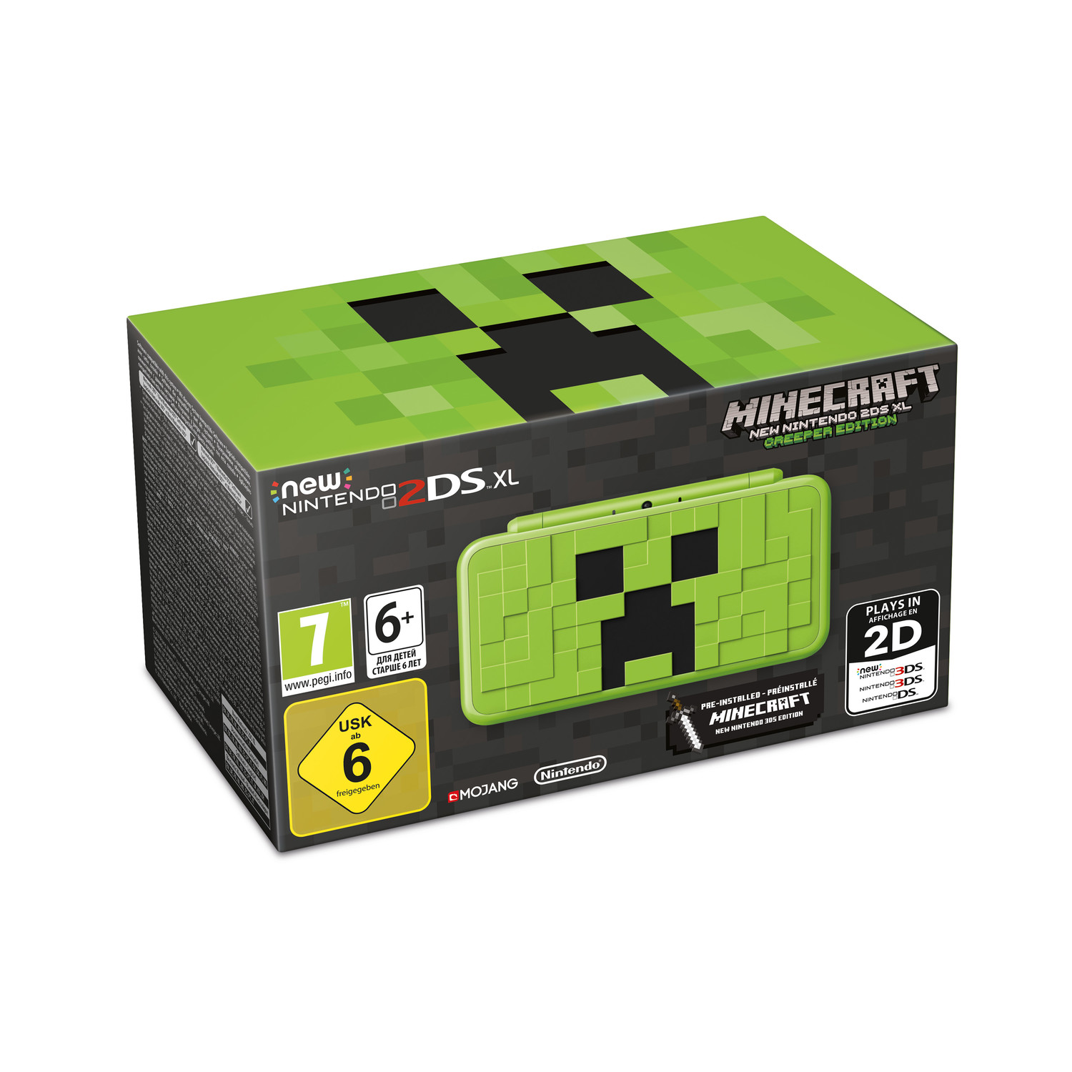 シルバー金具 MINECRAFT NEWニンテンドー2DS LL CREEPER EDIT… | hanoi