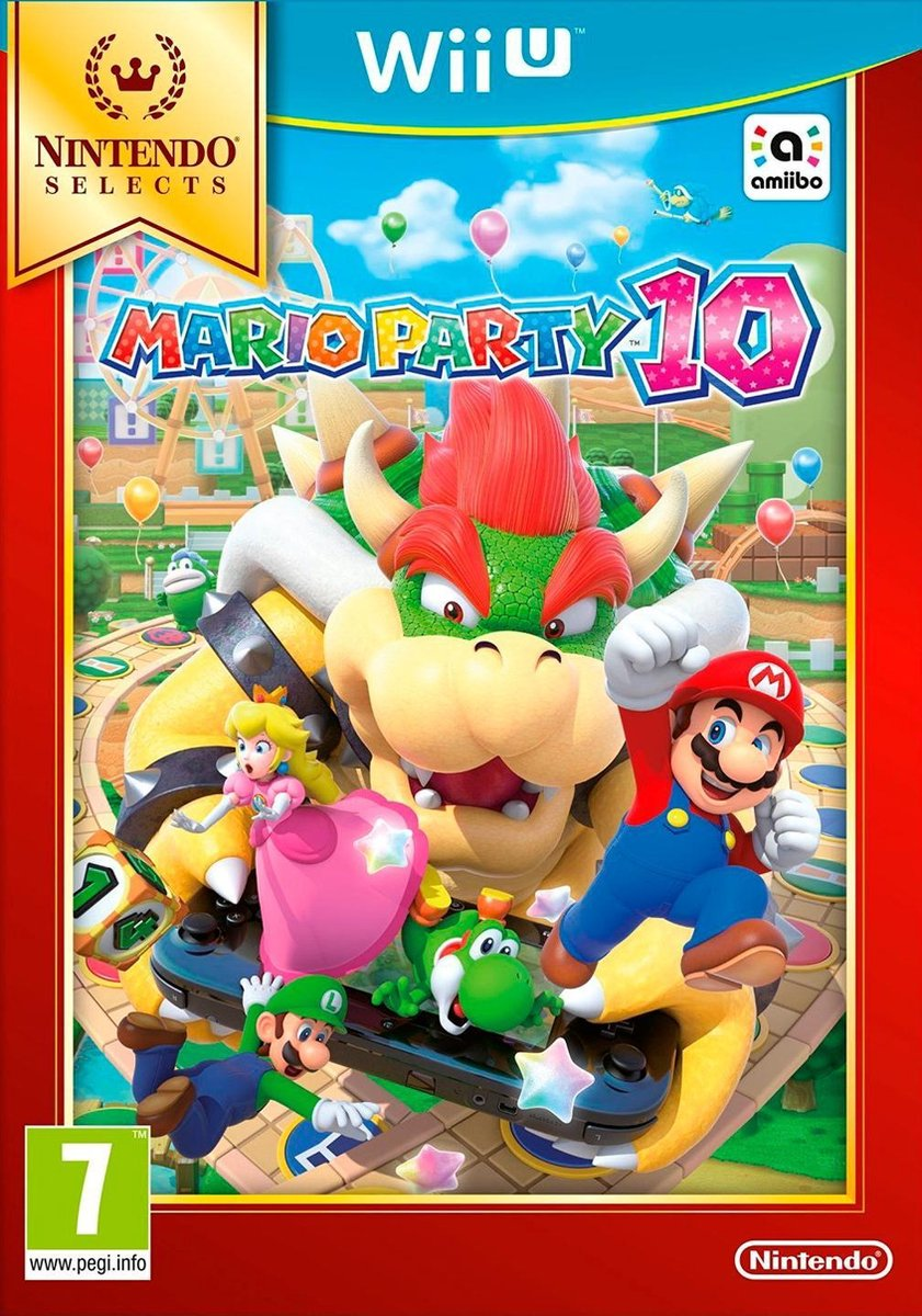 Doorzichtig toevoegen aan Ruimteschip Mario Party 10 - Nintendo Selects (Geseald) voor de Wii U - Reway.nl