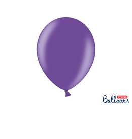 Strong Balloons Ballonnen metallic paars (30 cm) | 10st
