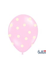 Strong Balloons Ballonnen mix roze & wit 'It's a girl!' | 6st