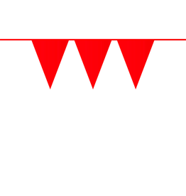 HAZA Vlaggenlijn rood | 10 meter