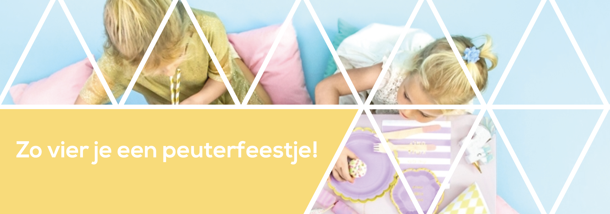 Zo vier je een peuterfeestje
