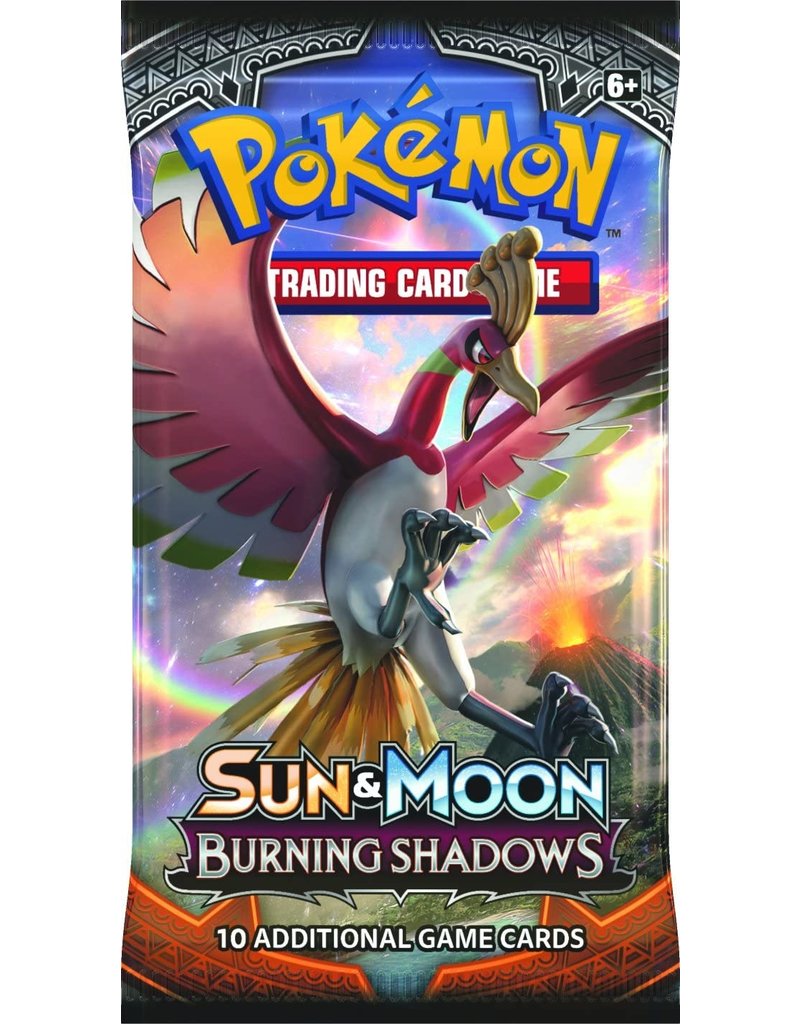 The Pokemon Company Pokemon Sun Moon Burning Shadows Booster Pack Gamerzparadize