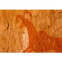 Schilderij Rots tekeningen