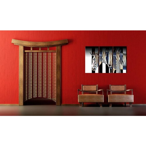 Schilderij - Strepen