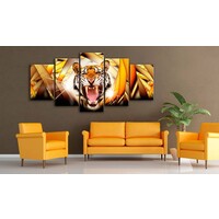 Schilderij Energie van een tijger