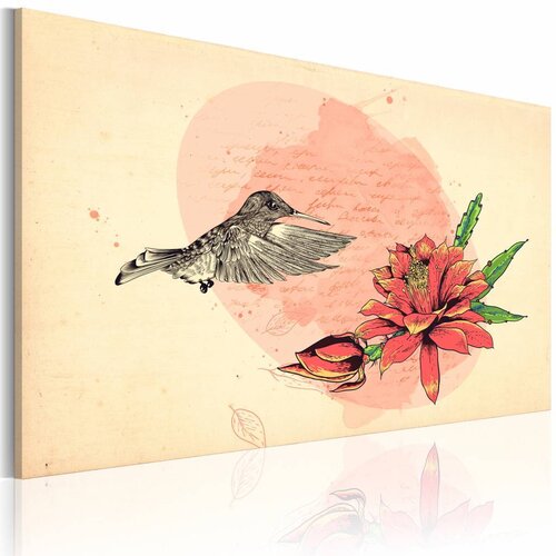 Schilderij Eerste vlucht