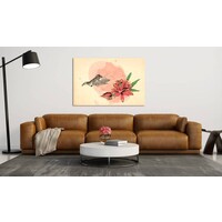 Schilderij Eerste vlucht