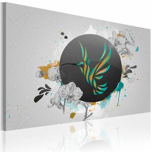 Schilderij De kunst van klein