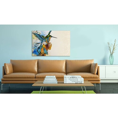 Schilderij - Vogel’s muziek