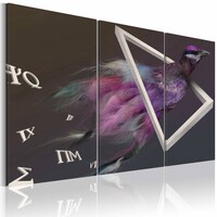 Schilderij - Fantasievolle vogel