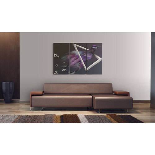 Schilderij - Fantasievolle vogel