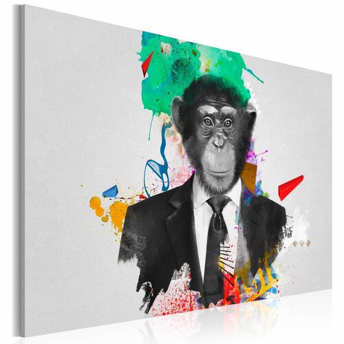 Schilderij Mr Monkey