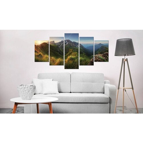 Schilderij Groene Vallei