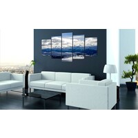 Schilderij In de wolken