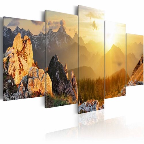 Schilderij Groet van de zon