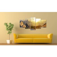 Schilderij Groet van de zon