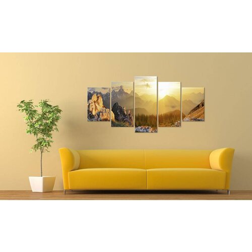 Schilderij Groet van de zon