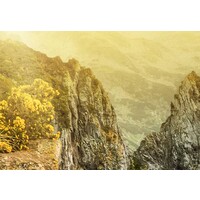 Schilderij Slowaaks berglandschap