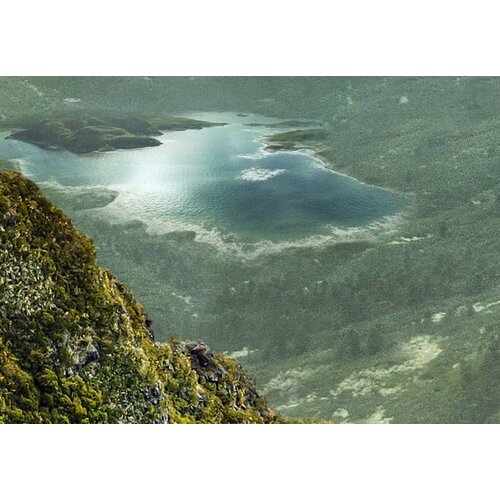 Schilderij Slowaaks berglandschap