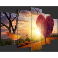 Schilderij Land van liefde